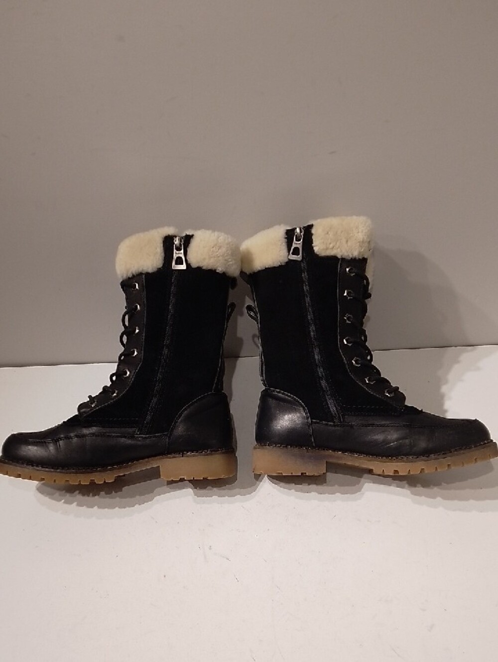 Rudsak Women's Black Shearling-Lined Winter Boots - Picture 2 of 10